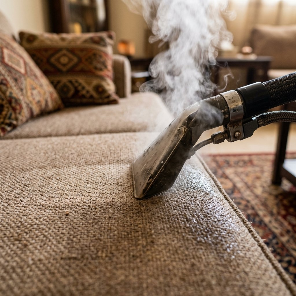 أفضل طرق تنظيف الكنب في المنزل